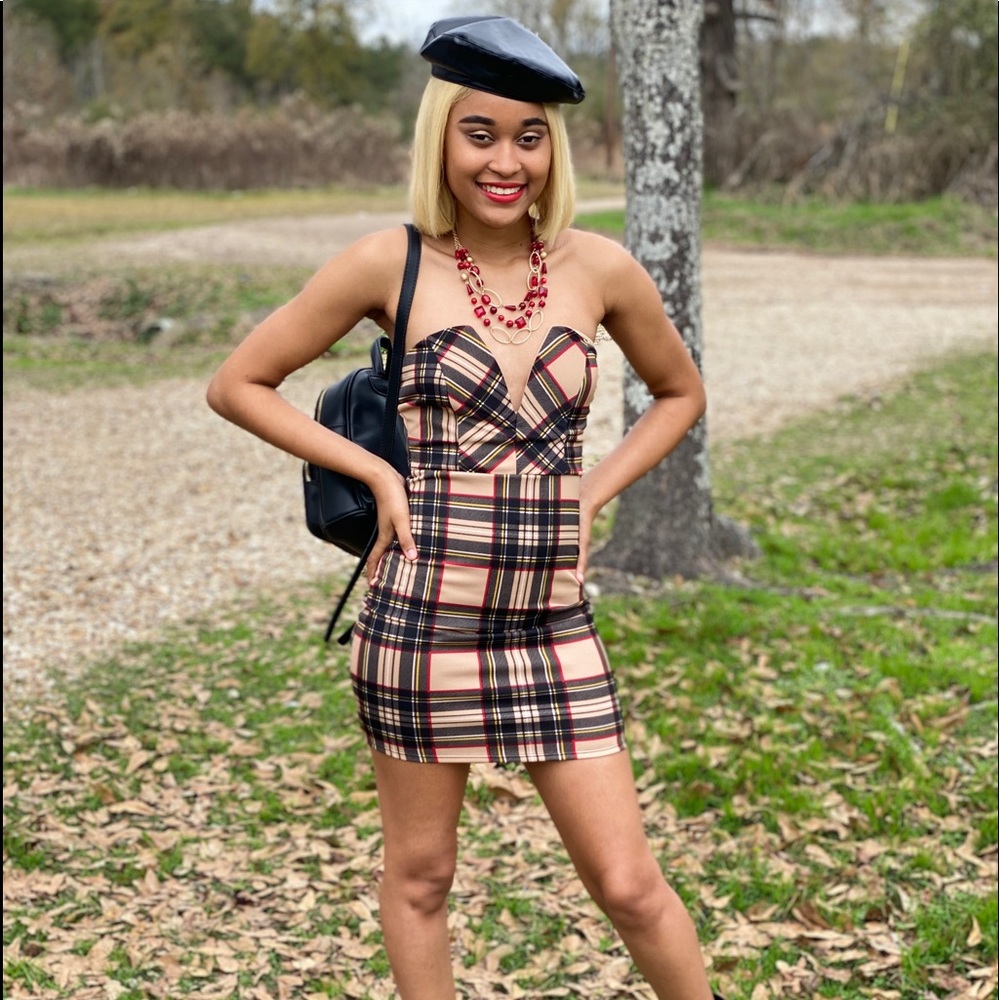 Plaid dress❤️